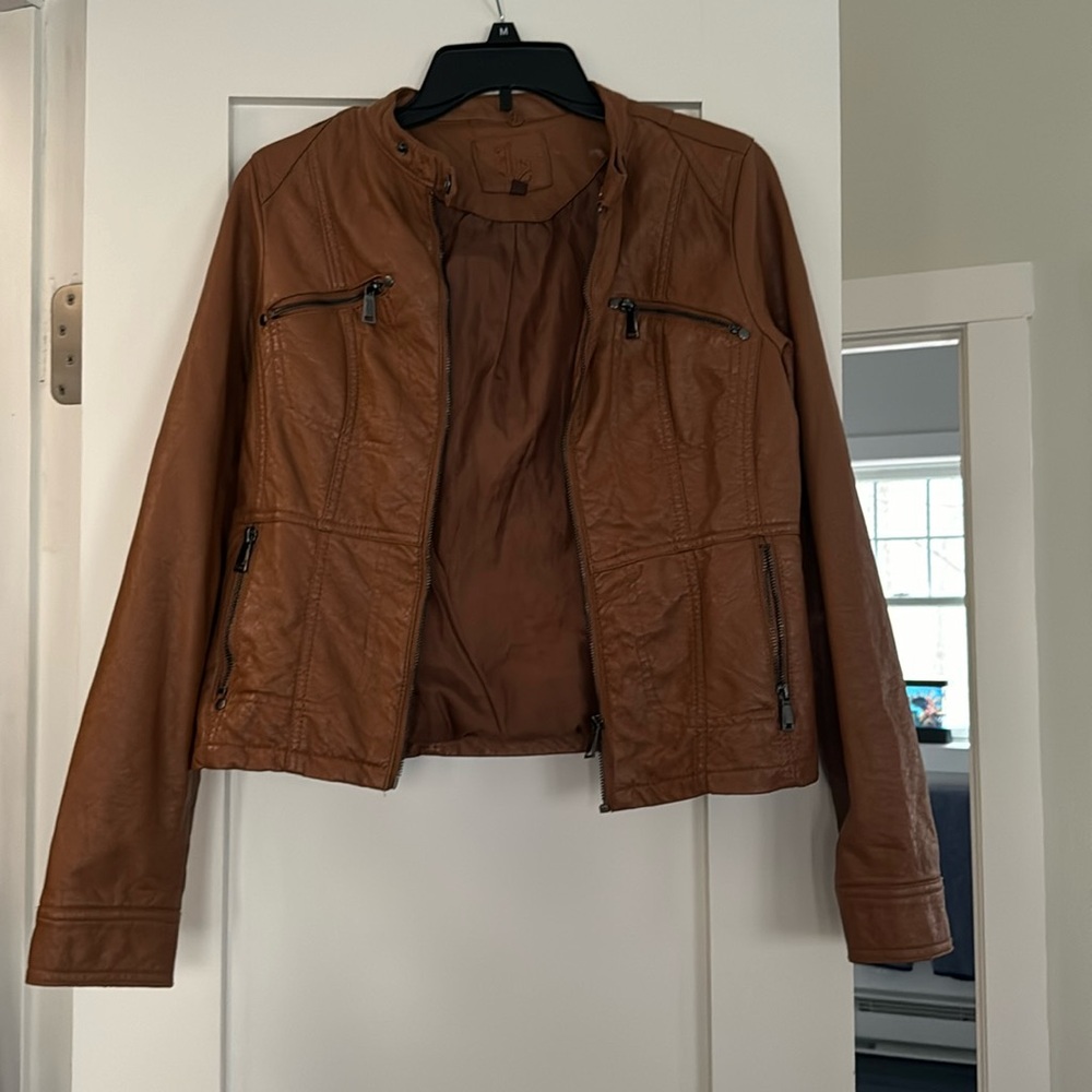Pleather jacket